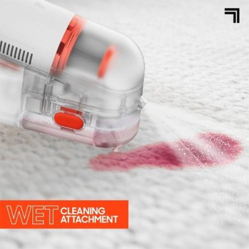 Sharper Image Combo Clean Go 01 Cordless Wet and Dry Handheld Vacuum White❗MAY HAVE MISSING PIECES/NEEDS CLEANING❗