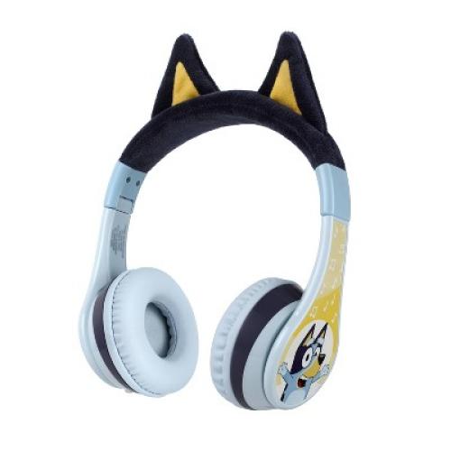 Color Blue eKids Bluey Bluetooth Wireless Headphones - Blue