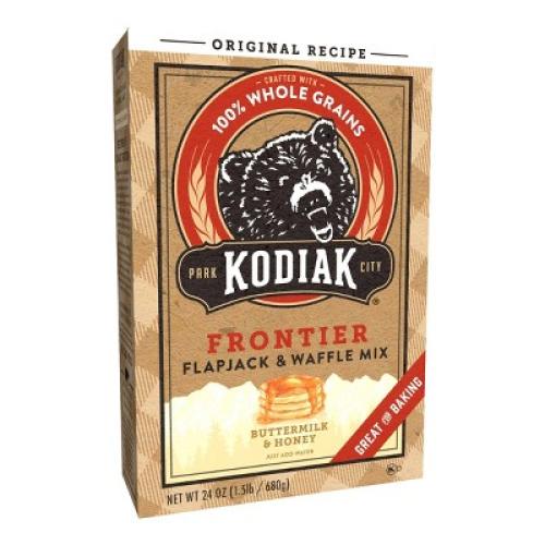 Kodiak Frontier Flapjack & Waffle Mix Buttermilk & Honey - 24oz