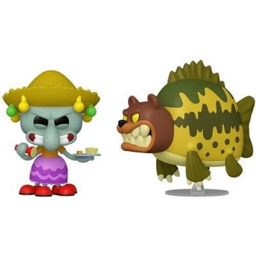 Funko - Funko POP! Animation: SpongeBob SquarePants - Squidward & Sea Bear 2-Pack