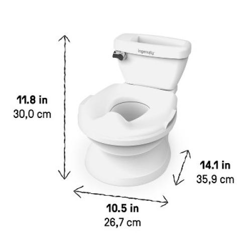 Summer by Ingenuity My Size Pro Potty Toddler Chair - White