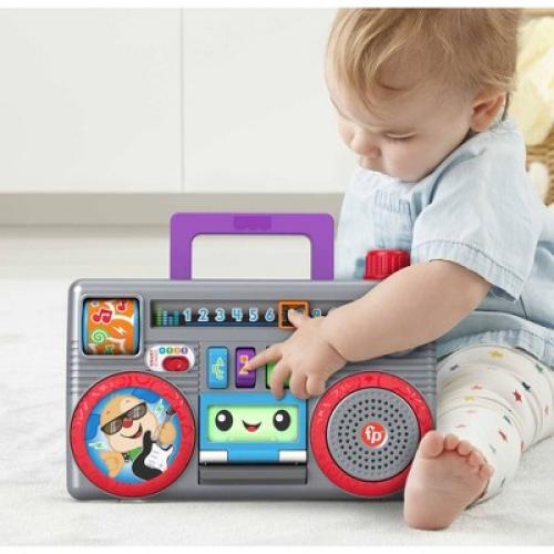 Fisher-Price Laugh & Learn Busy Boombox