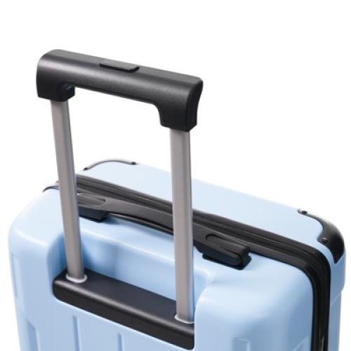 20-Inch Hardshell Carry-On Luggage, Lightweight Durable ABS Suitcase with Spinner Wheels, Built-in TSA Lock, 2 Packing Cubes, Skyblue