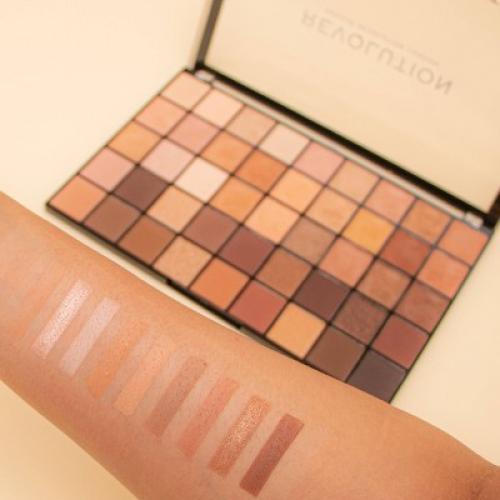 Multicolor Makeup Revolution Maxi Reloaded  Eyeshadow Palette - Ultimate Nudes - 0.27oz