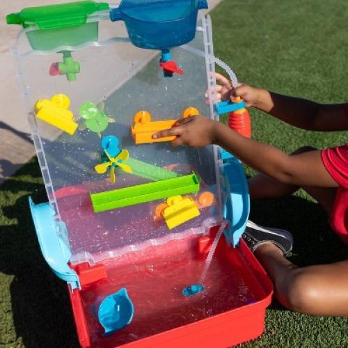Chuckle & Roar Tabletop 3-in-1 Water Sand Art Easel