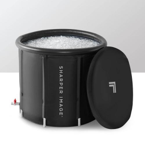 Sharper Image Portable Ice Bath 31.5x29.5 Oval Plunge Pool