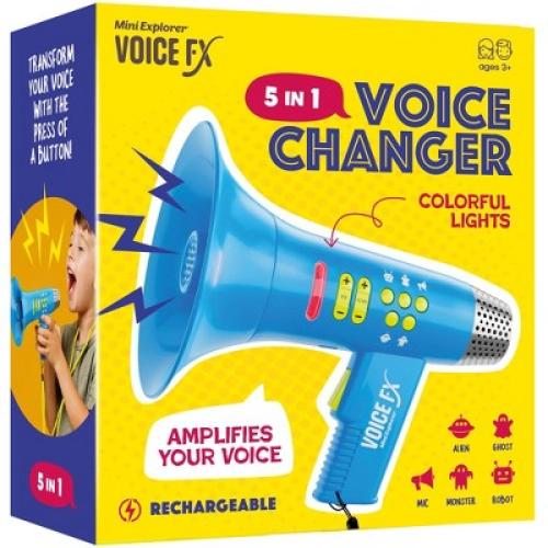 Dan&Darci Voice Changer Toy Gift for Kids with Colorful Lights and Rechargeable Battery