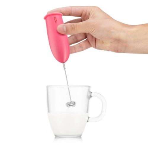 Color pink Bodum Schiuma Milk Frother Pink