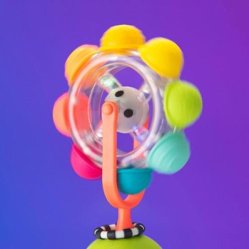 Sassy Toys Rainbow Reel Tray Toy