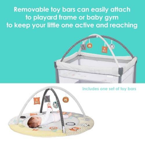 Baby Trend Play Suite 3-in-1 Quick-Fold Playard with Baby Gym - Quartz Stone