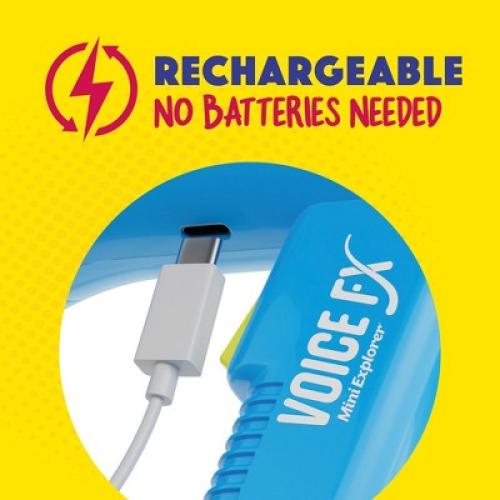 Dan&Darci Voice Changer Toy Gift for Kids with Colorful Lights and Rechargeable Battery