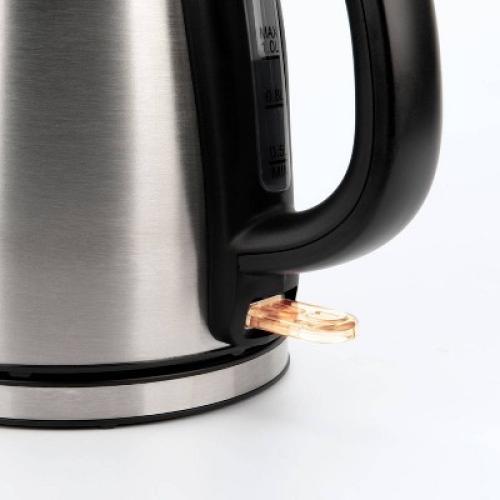 Aroma 1L Electric Water Kettle - Stainless Steel