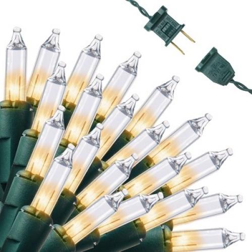 Joiedomi  100 Clear White Christmas Lights Set