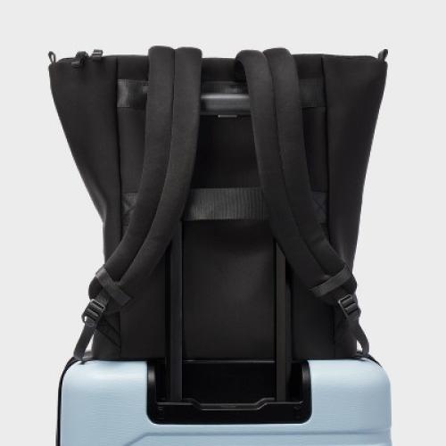 Faux Neoprene Tote Backpack - All in Motion Black