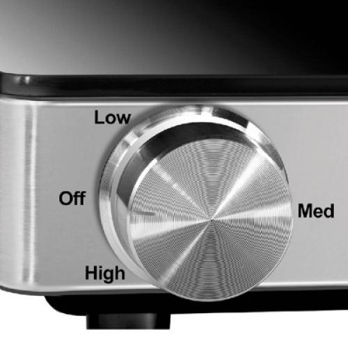 Chefman Electric Glass Warming Tray with Temperature Control