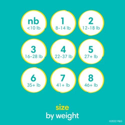 Pampers Swaddlers Active Baby Diapers Enormous Pack - Size 3 - 136ct