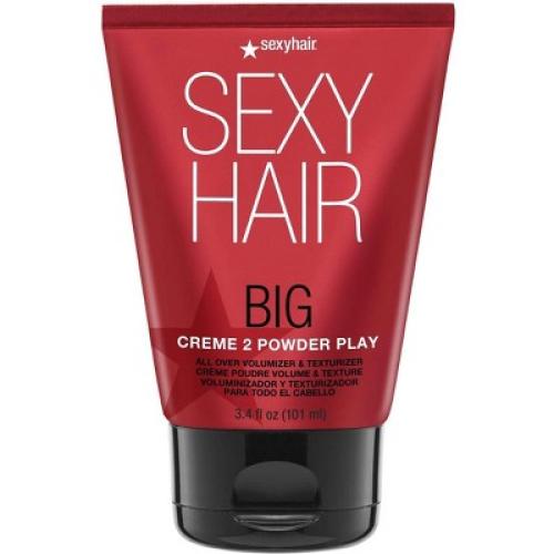 Sexy Hair Big Creme 2 Powder Play All Over Volumizer & Texturizer 3.4 oz