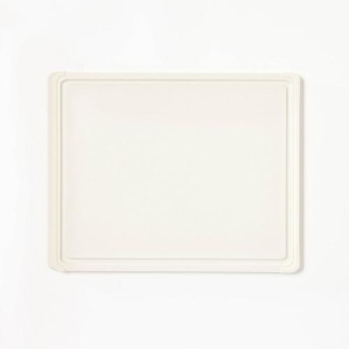 11x14 Nonslip Recycled Poly Cutting Board Vintage Cream - Figmint™: Dishwasher-Safe, Juice Canal