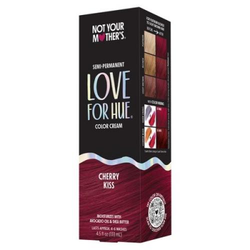 Not Your Mother's Love for Hue Semi-Permanent Hair Color Cream - Cherry Kiss - 4.5 fl oz