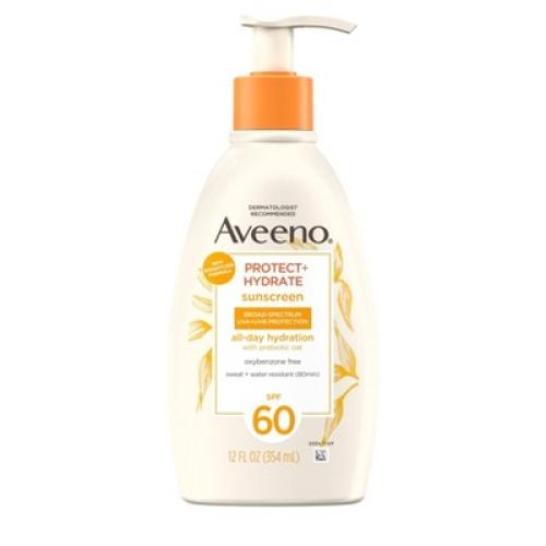 Aveeno Protect   Hydrate Lotion - SPF 60 - 12 fl oz