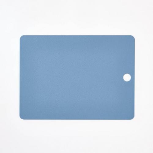 3pc Recycled Poly Essentials Cutting Board Set Blue - Figmint™: BPA-Free, Dishwasher-Safe, Small to Large Sizes