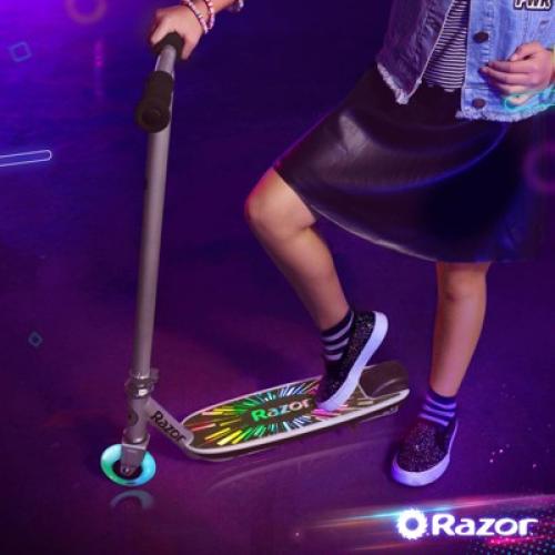 Razor Color Rave Electric Scooter - Black