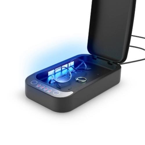 Bracketron Power Up Clean Up Wireless Phone Charger and Sanitizer