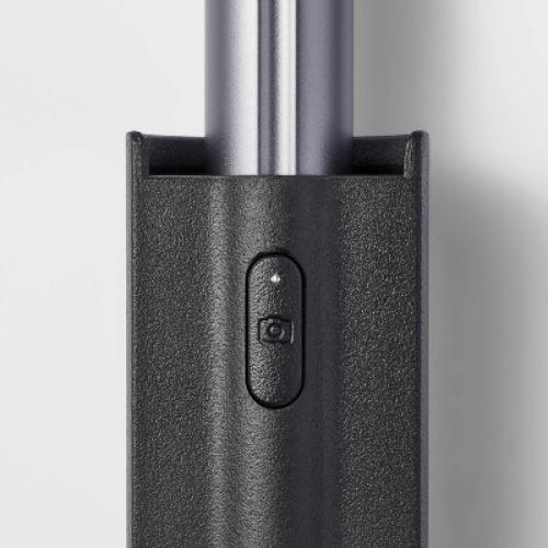 Selfie Stick - heyday™ Black: Camera Mount Clamp, Extends 6-21.5