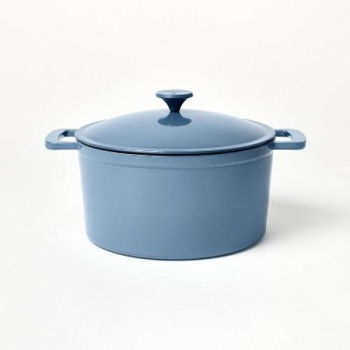 7.5qt Enamel Dutch Oven Blue - Figmint™