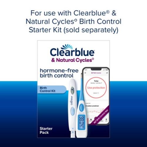 Clearblue & Natural Cycles Hormone-Free Birth Control Digital Ovulation Test Refill Pack - 15ct