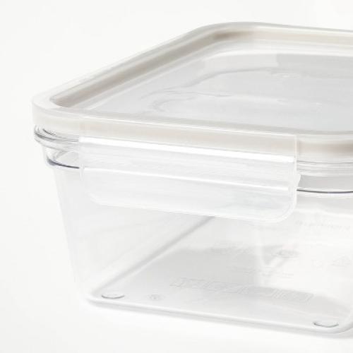 24pc (set of 12) Plastic Food Storage Container Set with Lids Clear - Figmint™