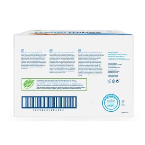 WaterWipes Plastic-Free Original Unscented 99.9% Water Based Baby Wipes - 720ct