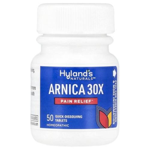 3 packs Hyland's Naturals Arnica 30X, 50 Quick-Dissolving Tablets