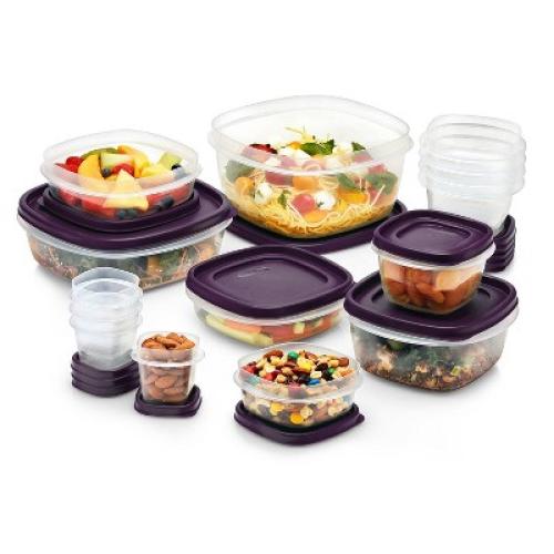 Rubbermaid 30pc Easy Find Lids Amethyst