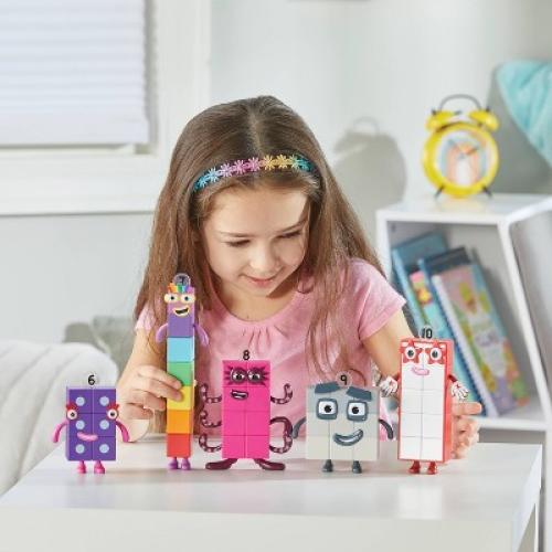 hand2mind Numberblocks Friends Six to Ten