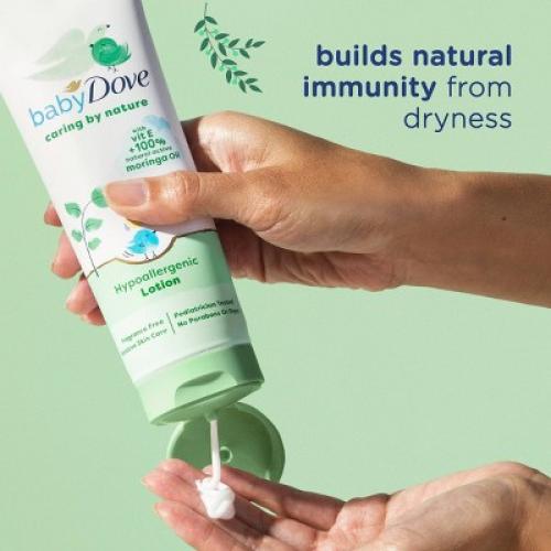 Baby Dove Caring by Nature Hypoallergenic Lotion - 8 fl oz 2 Pack