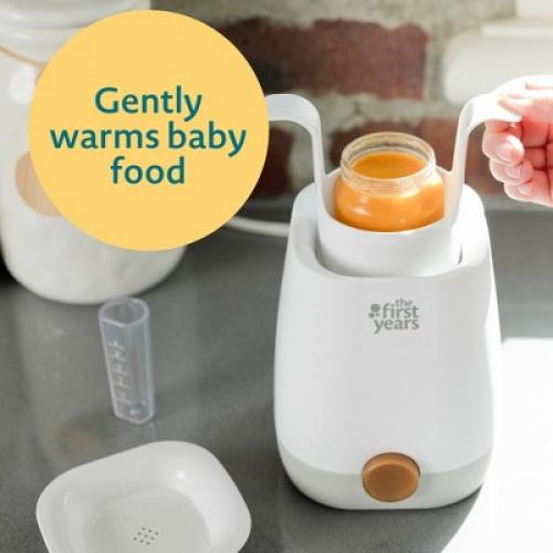 The First Years Baby Bottle Warmer and Sterilizer - Pacifier and Bottle Nipple Sanitizer