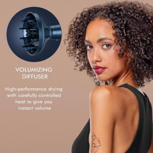 InfinitiPRO by Conair DigitilAIRE Folding Handle Hair Dryer - Blue - 1875 Watts