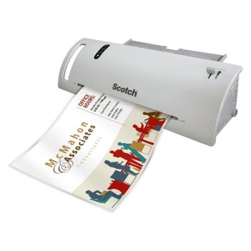 Scotch Thermal Laminator with 2 Starter Pouches 8.5 x 11