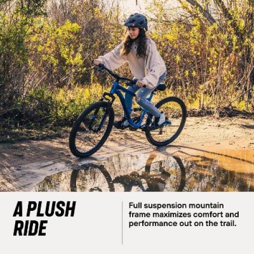 Mongoose Limestone 26 Men's Mountain Bike - Blue