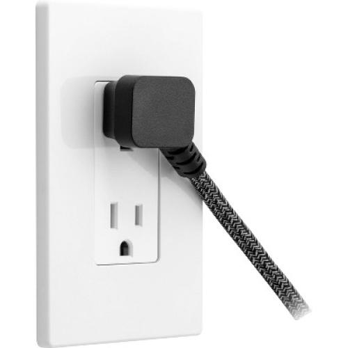 GE 2 USB-A 2 USB-C 2 Outlet Desktop Charging Station 5' Cord Black