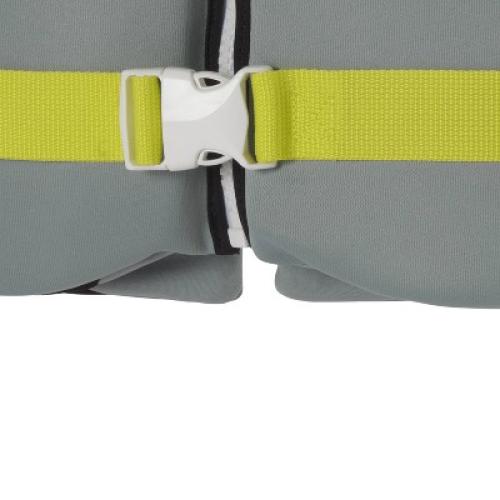Speedo Adult Life Vest - Black/Lime XL/XXL: Buckle Closure, Polyethylene & Polyester