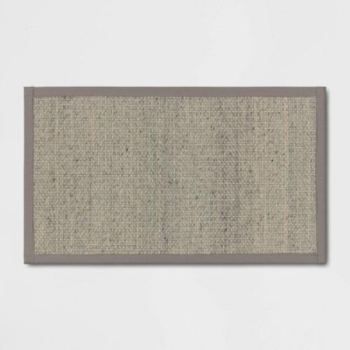 COLOR WHITE 34 x 20 Textured Pet Rug- Threshold™