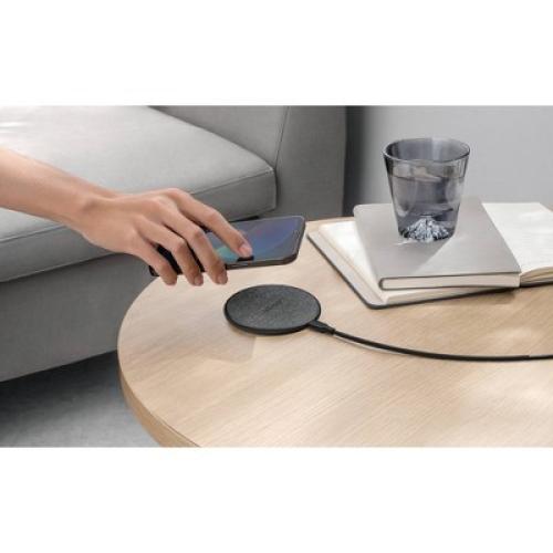 Anker 10W Wireless Charging Pad with 4' Cable and 18W Wall Charger - Black
