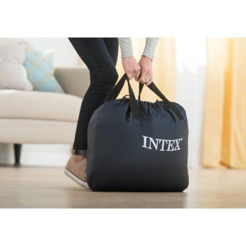 Intex Ultra Plush 20 Queen Air Mattress with 120V Internal Pump
