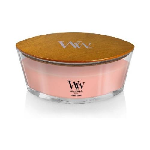 WoodWick 16oz Glass Coastal Sunset Ellipse Jar Candle