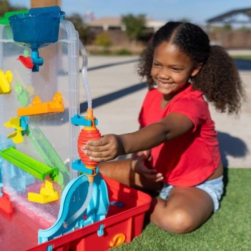 Chuckle & Roar Tabletop 3-in-1 Water Sand Art Easel