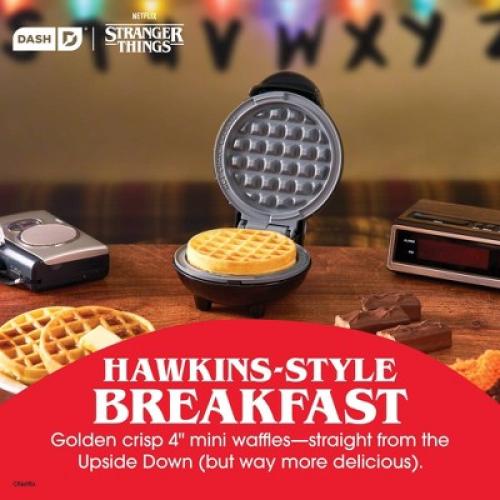 Netflix Stranger Things Dash Mini Waffle Maker ‼️has stains and possible broken or missing pieces ‼️