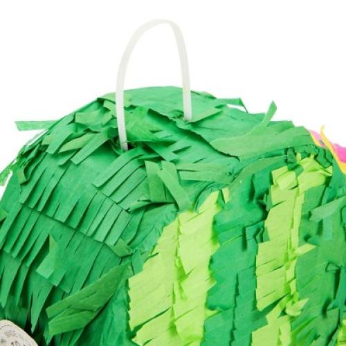 Blue Panda Small Cactus Pinata for Kids Birthday Party, Cinco de Mayo, Mexican Fiesta Party Decorations, 16.5 x 11.5 x 3 In