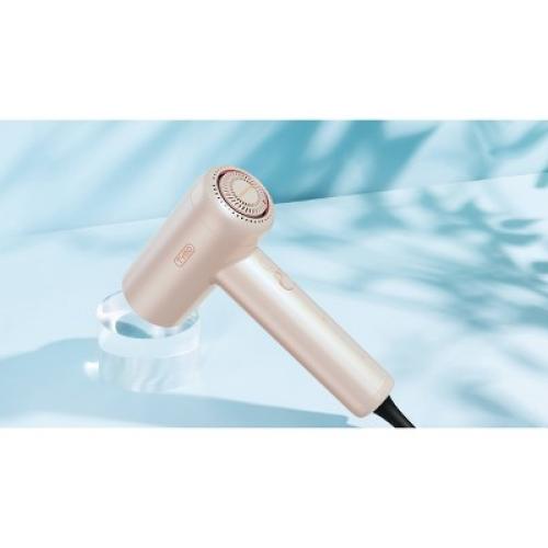 Color Pink TYMO Airhype Lite High Speed Hair Dryer   Nozzle - Champagne Pink - 1500 Watt